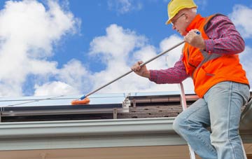 Highwood Hill soft wash roof cleaning